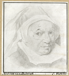 106118 Portret van Susanna de Raath, geboren 1560, abdis van het klooster Oudwijk te Utrecht (1594-?).